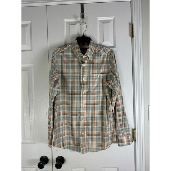 Orvis Mens Plaid Button Up Shirt Size Small - Picture 1 of 3